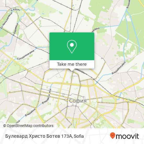 Булевард Христо Ботев 173А map