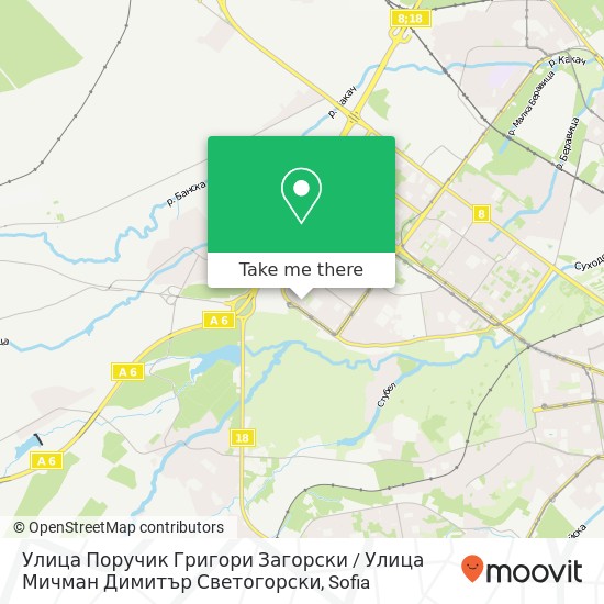 Улица Поручик Григори Загорски / Улица Мичман Димитър Светогорски map