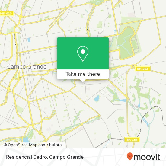 Residencial Cedro map