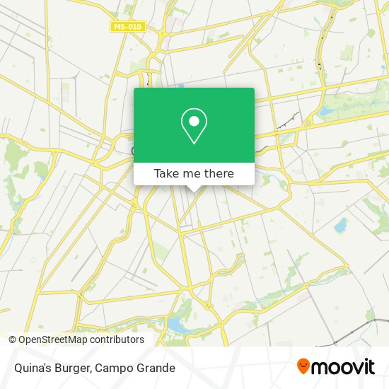Quina's Burger map