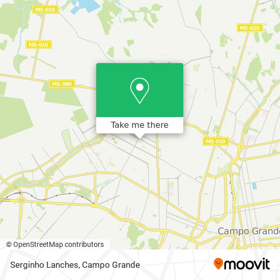 Serginho Lanches map