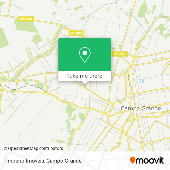 Imperio Imoveis map