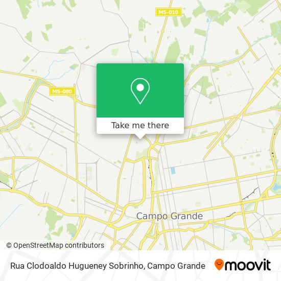 Rua Clodoaldo Hugueney Sobrinho map