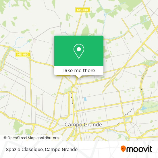 Spazio Classique map