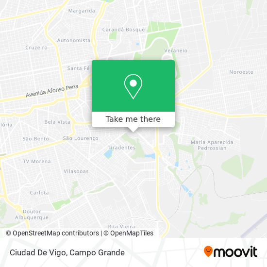 Ciudad De Vigo map