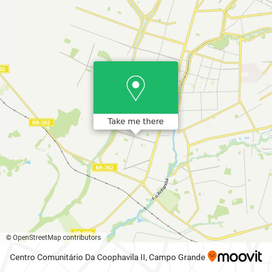 Centro Comunitário Da Coophavila II map