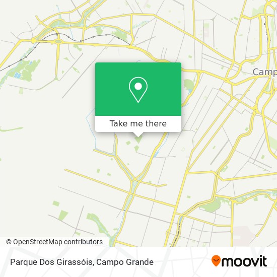 Parque Dos Girassóis map