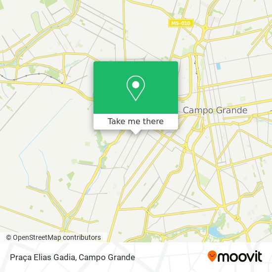 Praça Elias Gadia map