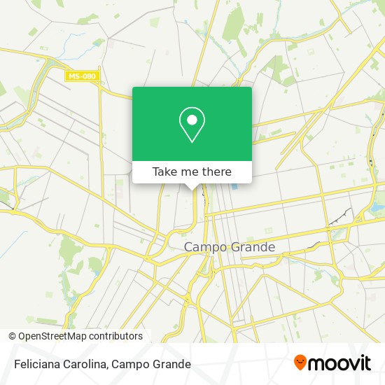 Mapa Feliciana Carolina