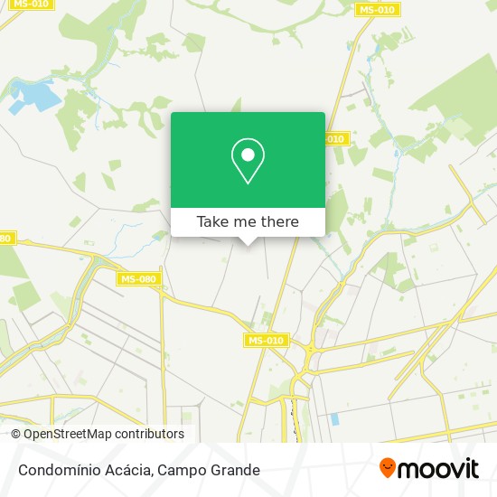 Condomínio Acácia map