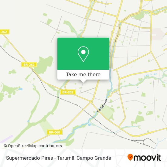 Supermercado Pires - Tarumã map