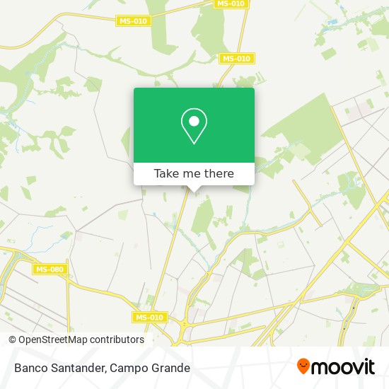 Banco Santander map