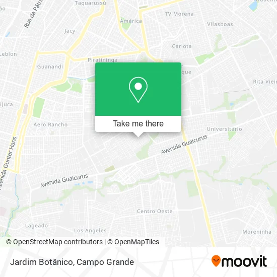 Jardim Botânico map