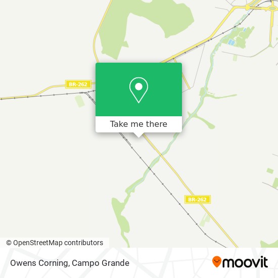 Mapa Owens Corning