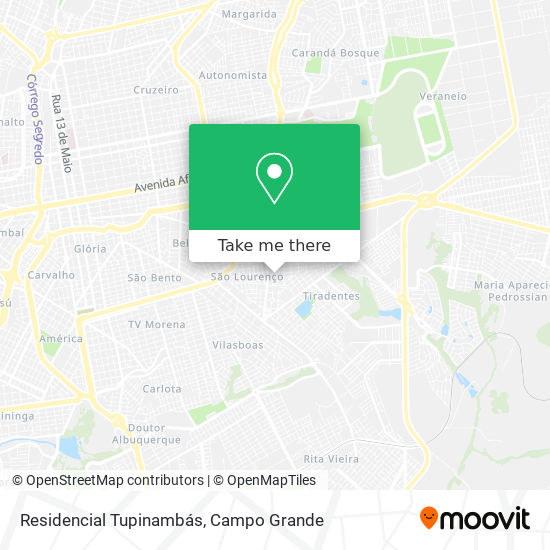 Residencial Tupinambás map