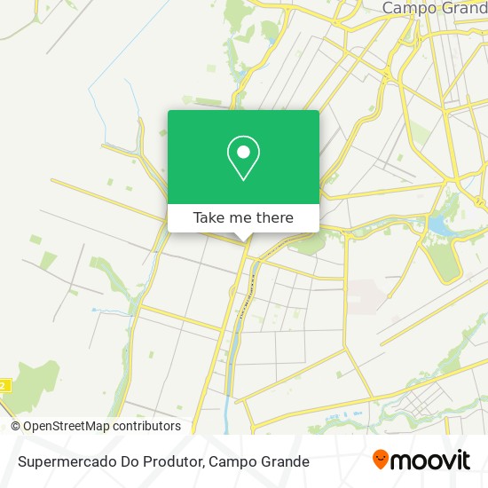 Mapa Supermercado Do Produtor