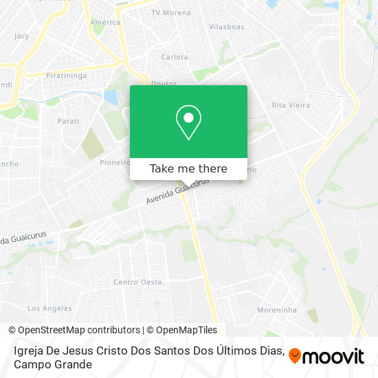 Mapa Igreja De Jesus Cristo Dos Santos Dos Últimos Dias