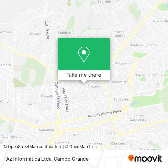 Az Informática Ltda map