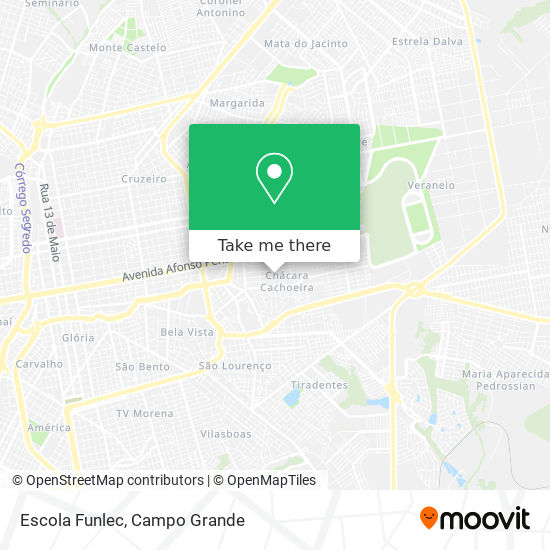 Escola Funlec map