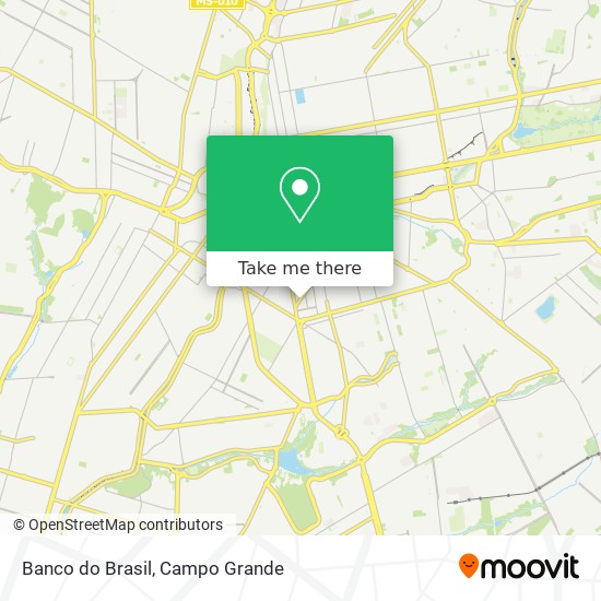 Banco do Brasil map