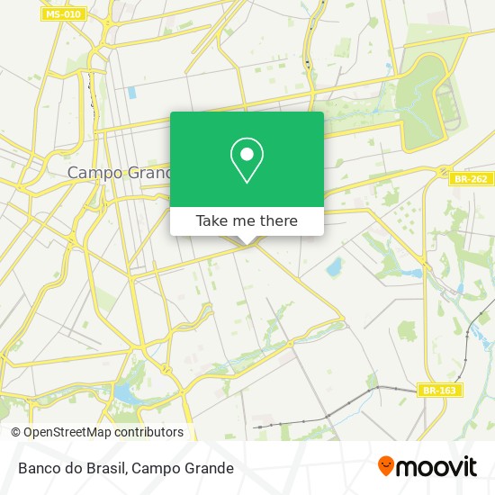 Banco do Brasil map