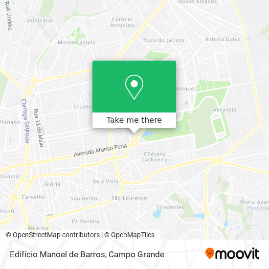 Edifício Manoel de Barros map