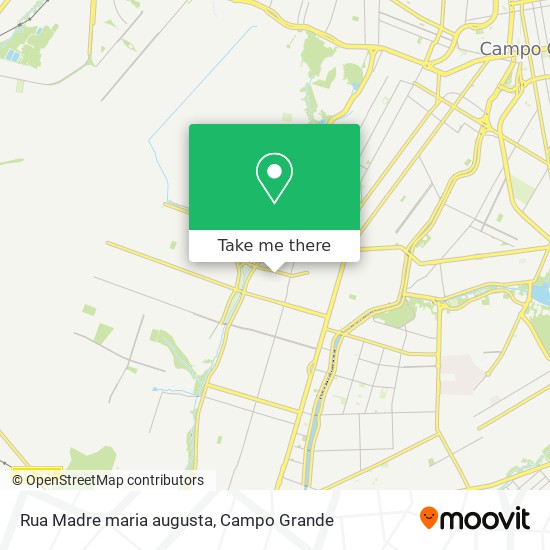 Rua Madre maria augusta map