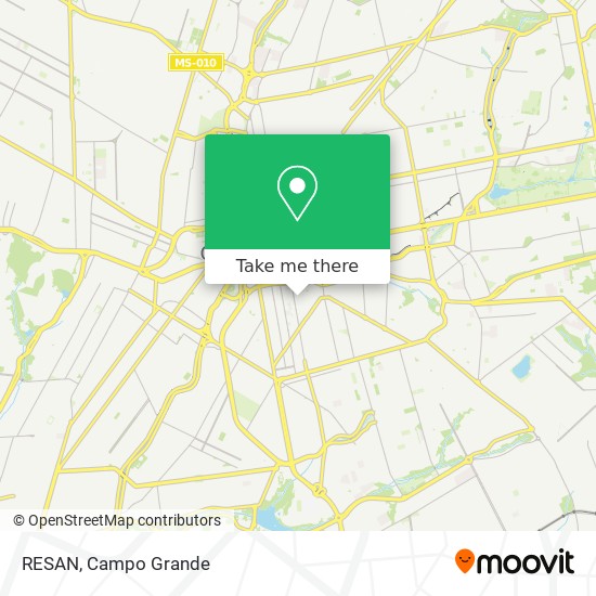 Mapa RESAN