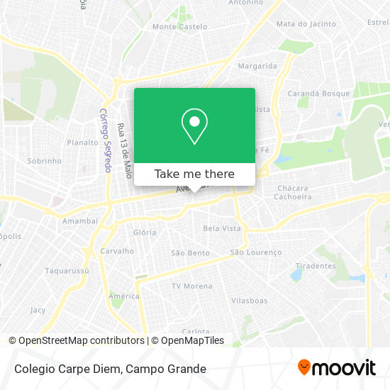 Colegio Carpe Diem map