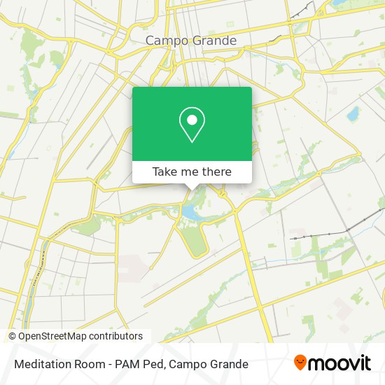Meditation Room - PAM Ped map