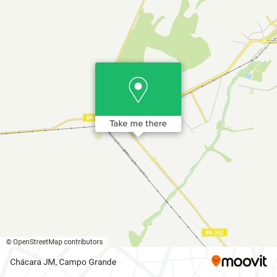 Chácara JM map