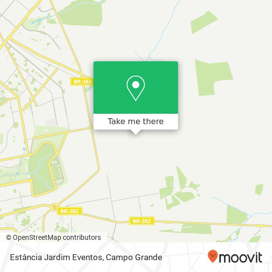 Estância Jardim Eventos map