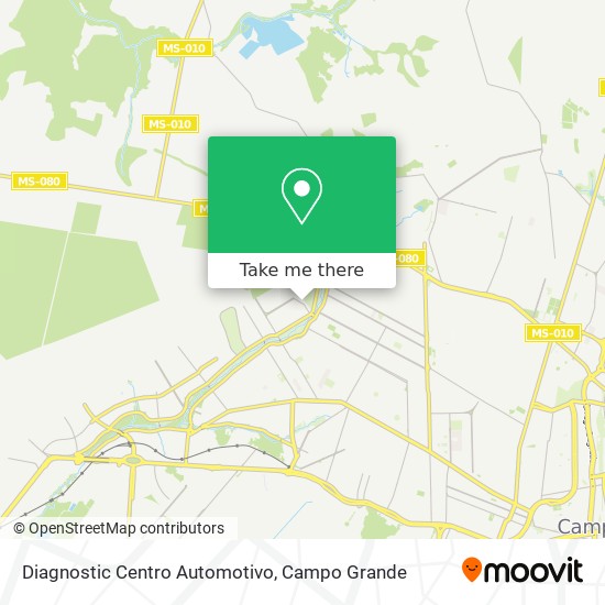 Mapa Diagnostic Centro Automotivo