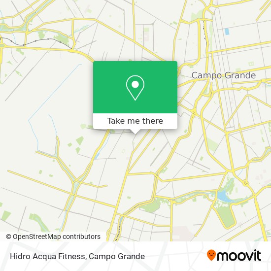 Mapa Hidro Acqua Fitness