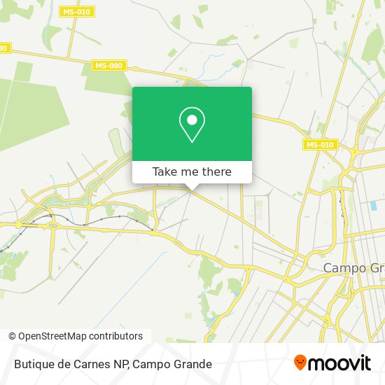 Butique de Carnes NP map