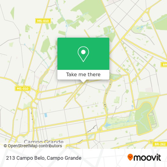 Mapa 213 Campo Belo