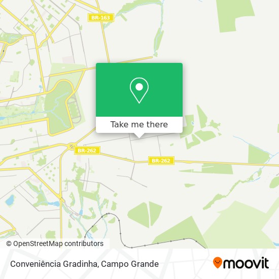 Conveniência Gradinha map