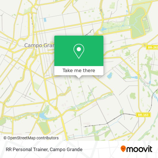 Mapa RR Personal Trainer