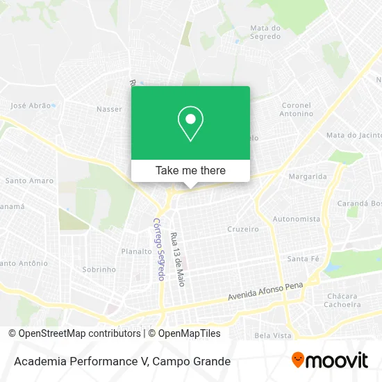 Academia Performance V map