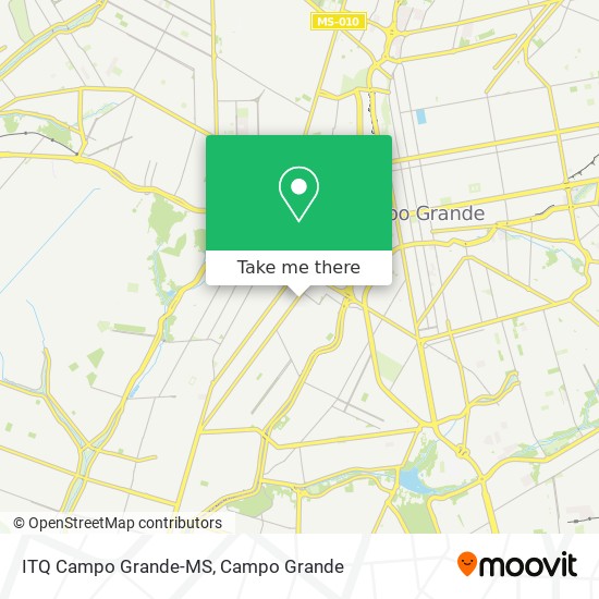 ITQ Campo Grande-MS map