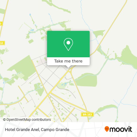 Hotel Grande Anel map