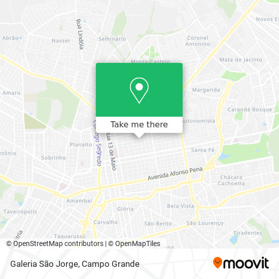 Galeria São Jorge map