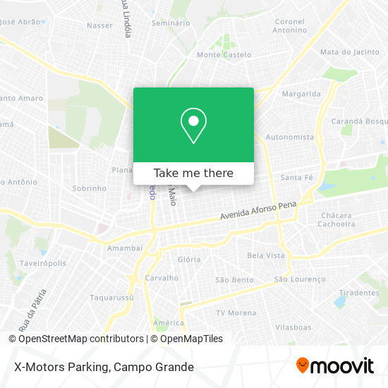 X-Motors Parking map