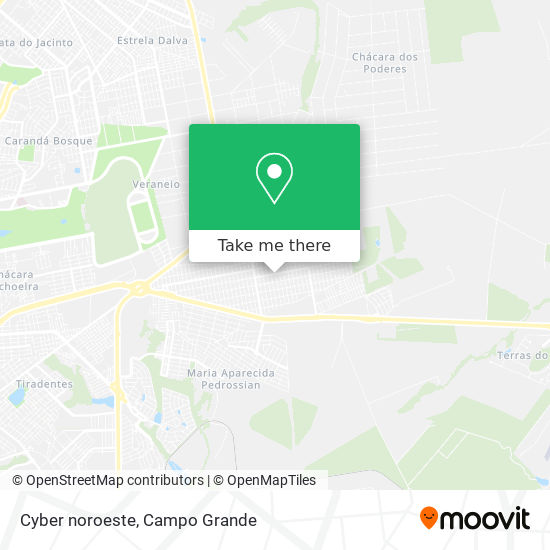 Cyber noroeste map