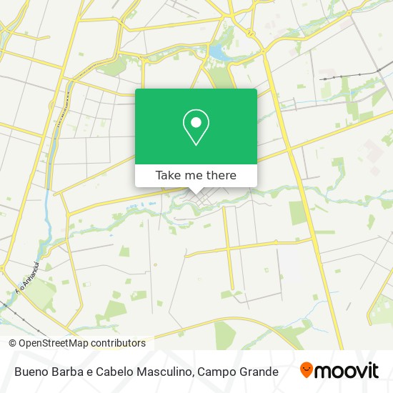 Bueno Barba e Cabelo Masculino map