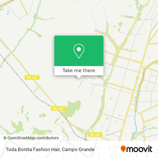 Toda Bonita Fashion Hair map