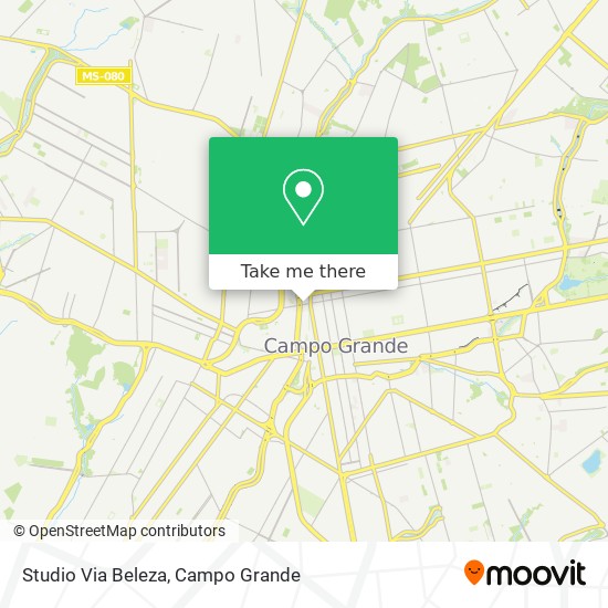 Studio Via Beleza map