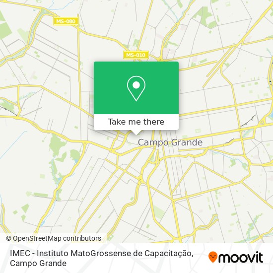 IMEC - Instituto MatoGrossense de Capacitação map