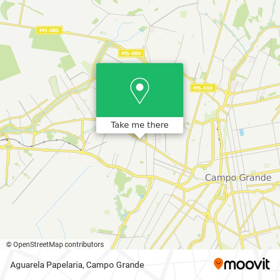 Aguarela Papelaria map