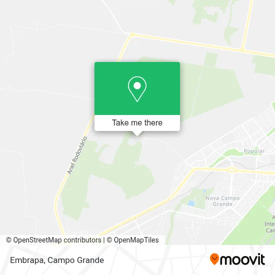 Embrapa map